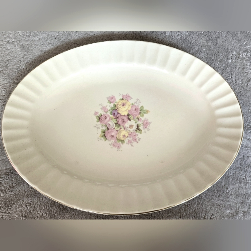 Edwin Knowles China Serving Dish